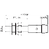 DPI M08 PNP NO/NF P2mm noyé IO-Link 60(32)mm Inox V2A / M12 4P