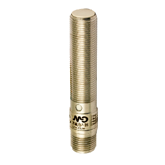 DPI M12 NPN NO+NF P2mm noyé Inox 10-30Vdc M12 4P-Lire la description