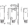 DPI Rect. PNP NF P6mm non noyé 10x28x16mm Plast. 10-30Vdc / M08 3P