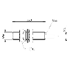 DPI M08 PNP NF P1,5mm noyé lg35mm Inox 10-30Vdc / Câble 3m PUR