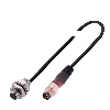 DPI M08 PNP NO P1,5mm noyé lg20mm Inox 10-30Vdc / M08 3P+C0.2m
