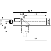 DPI D20 PNP NO P10mm non noyé 94.5mm Plast. / M12 4P