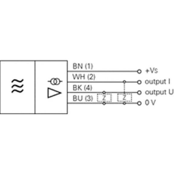 DPI Rect. ANA 4-20mA/0-10Vdc P0-4mm 12x12x60mm 15-30Vdc / M08 4P DPI Rect. ANA 4-20mA/0-10Vdc P0-4mm 12x12x60mm 15-30Vdc / M08 4P-Lire la description