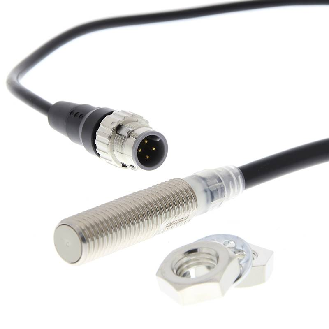 DPI M08 2 fils DC NO P1.5mm noyé Laiton M12 4P+C0.3m-Lire la description