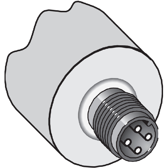DPI M18 PNP NO+NF P20mm non noyé 50(23)mm Laiton / M12 4P DPI M18 PNP NO+NF P20mm non noyé 50(23)mm Laiton / M12 4P-Lire la description
