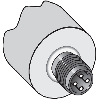 DPI M18 PNP NO+NF P20mm non noyé 50(23)mm Laiton / M12 4P-Lire la description