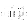 DPI M12 PNP NO P2mm noyé lg65(49,5)mm Laiton 10-30Vdc / M12 4P