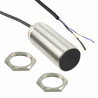 DPI M30 NPN NF P15mm noyé lg82(63)mm Laiton / Câble 5m-Lire la description