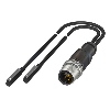 DPM (x2) Vérins rainures en C PNP NO / M12 4P+C0.3m PUR