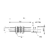 DPI M08 PNP NF P1,5mm noyé lg65(45)mm Laiton 12-30Vdc / M12 4P