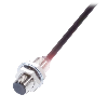DPI M12 PNP NF P2mm noyé lg33mm Laiton 10-30Vdc / Câble 3m PVC