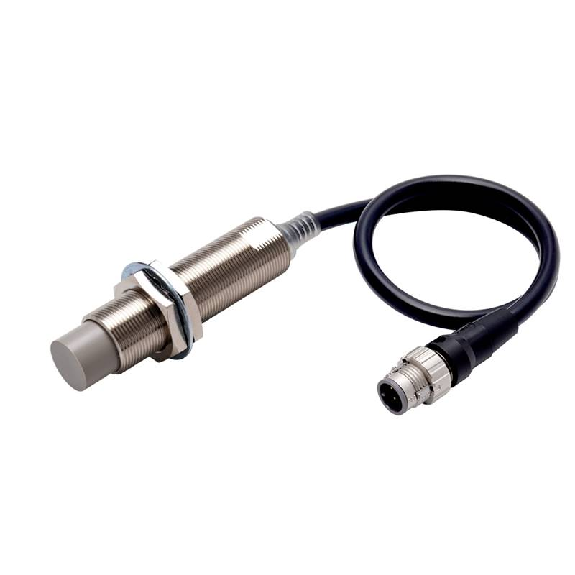 DPI M18 PNP NO P16mm non noyé IO-Link COM3 77mm Laiton M12 4P+C0.3m-Lire la description