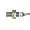 DPI M12 NPN NO P4mm noyé lg40(28)mm Inox 10-30Vdc / Câble 2m PVC