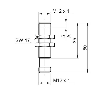 DPI M12 ANA 4-20mA P0-6mm quasi-noyé lg60mm 8-36Vdc / M12 4P