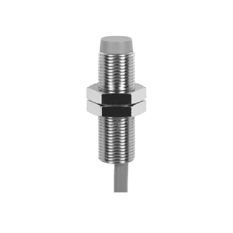 DPI M12 NPN NF P10mm non noyé lg40mm Laiton 6-36Vdc / Câble 2m-Lire la description