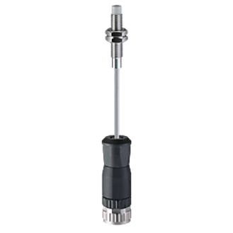 DPI M08 sans fil P2mm non noyé lg40(28.5)mm Inox / M12 4P+C1m-Lire la description