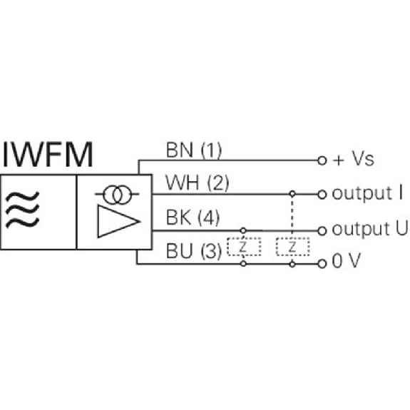 DPI Rect. ANA 4-20mA/0-10Vdc P0-4mm 18x30x10mm 15-30Vdc / M08 4P-Lire la description