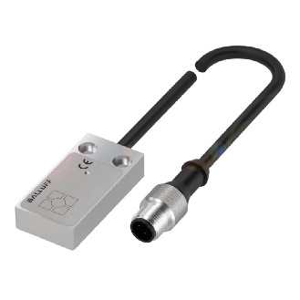 DPI Rect. PNP NO+NF P5.6mm noyé 25x50x10mm Alu / M12 4P+C0.2m-Lire la description