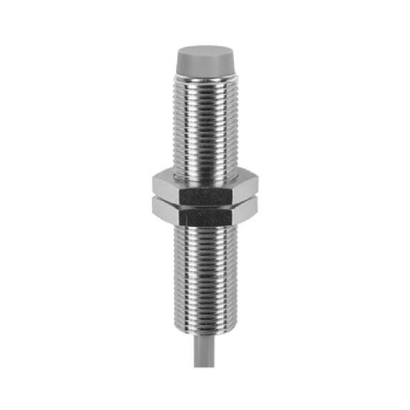 DPI M12 PNP NF P10mm non noyé lg50mm Laiton 6-36Vdc / Câble 2m-Lire la description