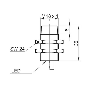 DPI M18 PNP NF P15mm non noyé lg37(27)mm Laiton 6-36Vdc / Câble 2m