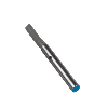 DPI D04 PNP NO P0,8mm noyé lg25mm Inox 10-30Vdc / Câble 2m PVC