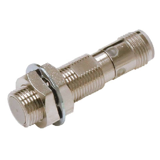 DPI M12 PNP NO P4mm noyé IO-Link COM3 48(33)mm Laiton M12 4P-Lire la description