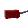 DPI Rect. NPN NO+NF P5mm noyé 17x17x31mm 10-30Vdc / Câble 2m PVC