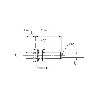 DPI M08 2 fils DC NO P2mm noyé lg40mm Laiton 10-36Vdc / Câble 2m PVC