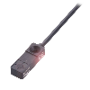 DPI Rect. PNP NF P3mm noyé 10x30x6mm 10-30Vdc / Câble 5m TPU