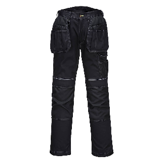 Portwest - Pantalon de travail Stretch Holster PW3 avec poches porte-outils-Lire la description