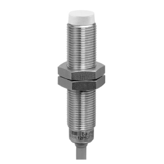 DPI M12 PNP NF P6mm non noyé lg60mm Inox IP68/69K OD / Câble 2m PUR-Lire la description