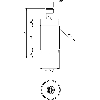 DPI M30 2 fils DC NO P20mm non noyé M12 4P