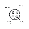 Cap.M18,PNP-NO+NF,M12 plug,Sch-LD