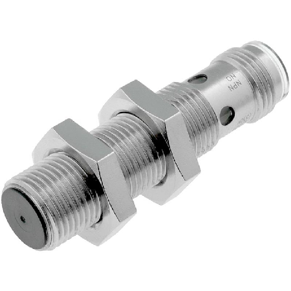 DPI M12 PNP NO P4mm noyé 48(34)mm Laiton 10-30Vdc / M12 4P-Lire la description