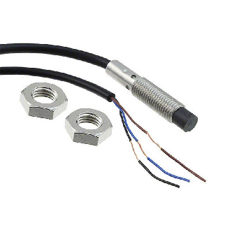 DPI M08 PNP NO P4mm non noyé lg42(21)mm Inox / Câble 5m-Lire la description