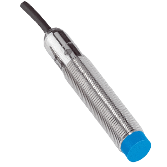 DPI M12 NPN NO P4mm non noyé lg63(48)mm Laiton / Câble 2m PVC-Lire la description