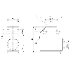 DPI Rect. PNP NF P5mm noyé 42x48x22mm / Bornes à vis