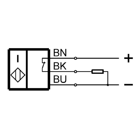 DPI M05 PNP NF P1,5mm noyé lg27mm Inox 10-30Vdc / Câble 2m PUR-Lire la description