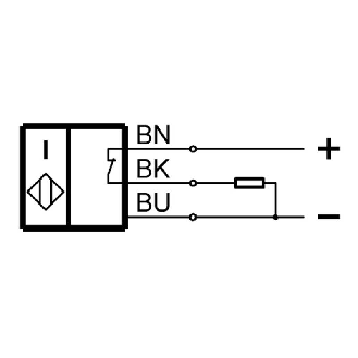DPI M05 PNP NF P1,5mm noyé lg27mm Inox 10-30Vdc / Câble 2m PUR-Lire la description