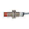 DPI M12 PNP NO P4mm non noyé lg47(28)mm 10-30Vdc / Câble 2m PVC