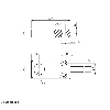 DPI HT Rect. PNP NO 50x25x10mm Alu +100°C Câble 3m