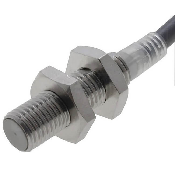 DPI M08 2 fils DC NO P2mm noyé lg26mm Inox 10-30Vdc / Câble 2m PVC-Lire la description