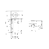 DPI Rect. PNP NO+NF P30mm non noyé 40x40x120mm 10-55Vdc / Bornier