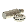 DPI M18 2 fils AC NF P5mm noyé Laiton 20-264Vac / M12 4P