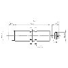 DPI M18 PNP NO P16mm non noyé 86(60.5)mm Laiton 10-55Vdc / M12 3P