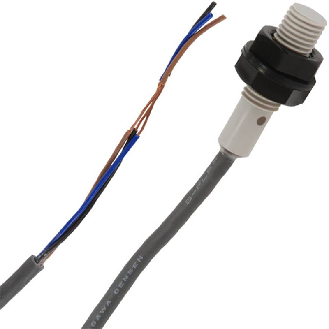 DPI M12 PNP NO P2mm noyé Plast. 10-30Vdc / Câble 2m-Lire la description
