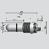 DPC Ex D26/G 1“ PNP NO+NF P20mm non noyé 200mm PTFE / M12 4P