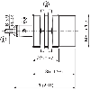 DPI M30 PNP NO P20mm non noyé lg51(22)mm Laiton 10-30Vdc / Câble 2m