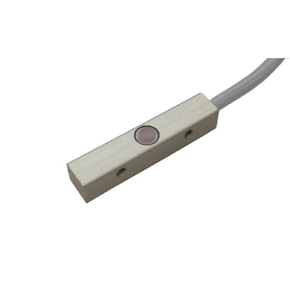 DPI Rect. NPN NO P2mm noyé 8x8x40mm 6-30Vdc / Câble 2 m PVC-Lire la description