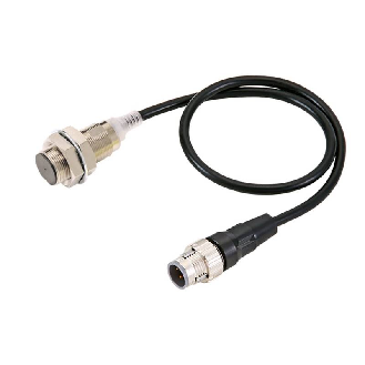 DPI M18 PNP NO P12mm noyé IO-Link COM3 55(34)mm Laiton M12 4P+C0.3m-Lire la description